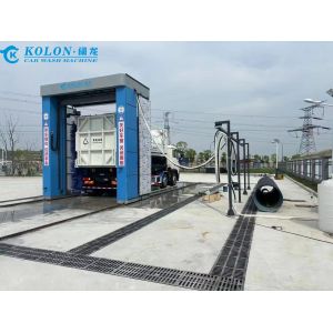 Kolon Experience Unmatched Cleaning Results with Our Top-of-the-Line Bus Wash