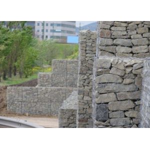 Hot Dipped Galvanized Gabion Mesh 6x2x0.3m 2.2mm