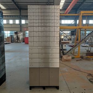 SS Material Bank Safe Deposit Box With UL Certified Dual Copper Key Locks