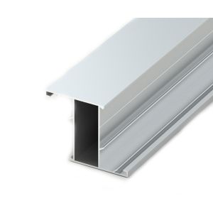 6063 Silver Anodized Extruded Aluminum Windors Profiles for Sliding Windows
