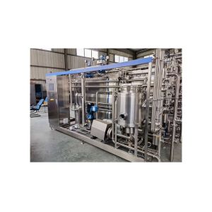 Newly Designed Tube UHT Sterilizer for Pasteurization of Milk and Juice