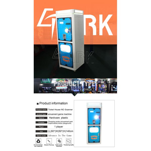Ticket House EPARK Game Lottery Collecting Cutter Machine For Receipt