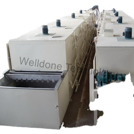 Quality multiple temperature zone Conveyor Belt Dryer with electric heater wholesale