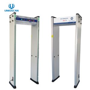 Infrared Sensor Walk Through Gate Metal Detector Support Body Temperature