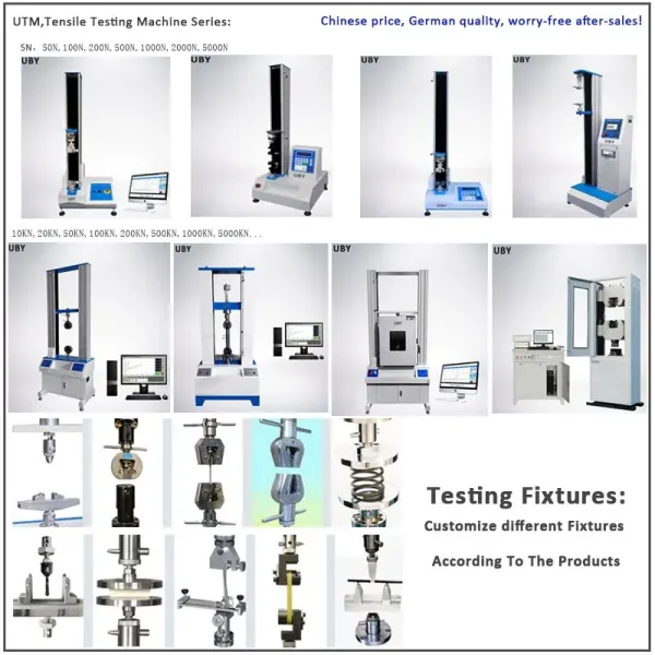 10KN-300KN Electronic Universal Tensile And Compressive Strength Testing Machine