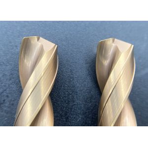 High Precision Solid Carbide Drill , Carbide Micro Drills With High Hole Surface