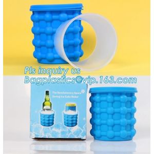 Kitchen Tools Revolutionary Space Saving Beer Wine BPA free Silicone And PP Ice