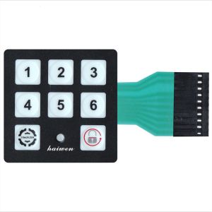 Capacitive Membrane Touch Switch Tactile Metal Dome Membrane Switch