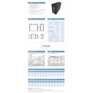 High Quality 2v 800ah Batteries Lead Acid Battery Vrla Bateria for Wind System