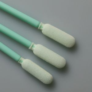 Dust Free Long Foam Tip Cleanroom Foam Cleaning Swabs For Industrial Use