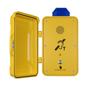 China Robust Industrial Weatherproof Auto-dial Emergency Telephone w/ Warning Lamp on sale