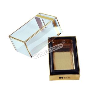 PVC Window Cologne Sample Box Custom Design Fragrance Sample Box