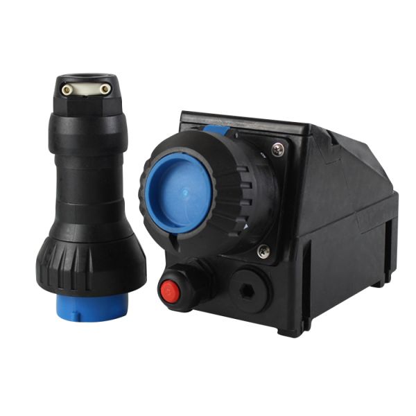 Quality 220V 380V  Ip66 Plug And Socket 16A 32A 63A 125A 3Pin 5Pin Explosion Proof Waterproof IP66 WF2 EX Plug&Socket  wholesale