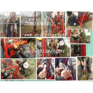Assemble TSP-40 man portable drilling rig in Pakistan