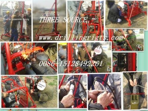 Quality Assemble TSP-40 man portable drilling rig in Pakistan wholesale