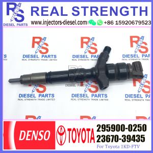 Common Rail TOYOTA Fuel Injector 23670-30440 23670-39435 295900-0200 295900-0250