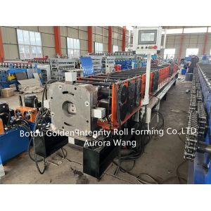 Gutter Downpipe Forming Machine No.45 Steel Roller With Hard Chromized