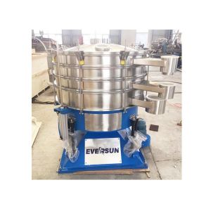 Powder Processing Vibratory Tumbler Machine With Pneumatic Lifting Device