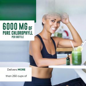 OEM Private Label Oral Liquid Chlorophyll Herbal Extract 6000 mg - Premium