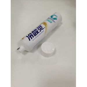 Empty Soft Toothpaste Packaging Container Cosmetic Aluminum Laminated Abl Tubes