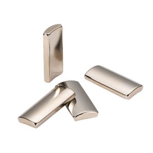 High Grade 35H-48H Custom Neodymium Magnets N52 Arc Magnets Rustproof