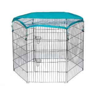 63x91 CM x 6pcs Wire Mesh Small Size Dog Kennel with Shelter or w/o Shelter,Pet Cages,Carriers & Houses,Welded Mesh