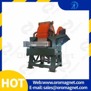 Cheap High Efficient Permanent Magnetic Vertical Ring Separator With Wet Quartz Feldspar Slurry for sale