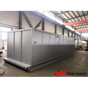 API Standard Drilling Mud Fluids Storage Tank 40m³