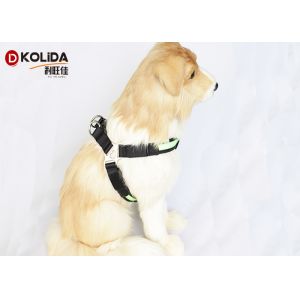 China Washable Detachable Rechargeable LED Dog Harness With Quick Release Buckle on sale