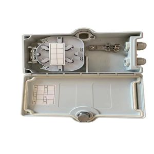 2 core Outdoor Fiber Optic Distribution Box, PC+ABS material, IP55