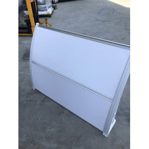 Retractable Outdoor Polycarbonate Awning New Tech Resisting Scorching Sun