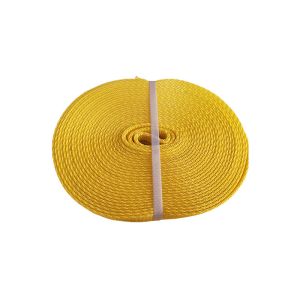 1t - 12t Polyester Webbing Roll Webbing Sling Belt Material For Lifting
