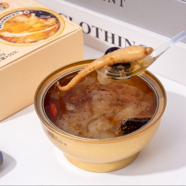 Enhance Immunity Improve Sleep Ginseng And Tremella Soup Rich In Gum Nutritional