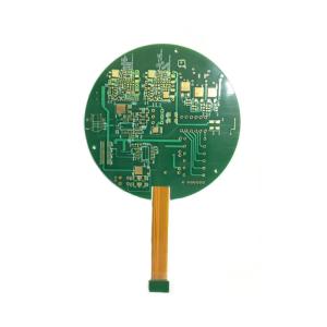 Cheap Single And Double Side Rigid Flex PCB FR4 With ENIG Immersion Gold Surface for sale