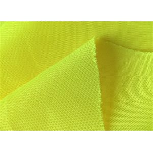 Anti Pill 100% Polyester Fluorescent Material Warp Knitting