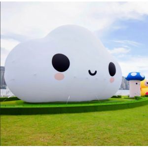 Custom inflatable cloud model with shaped cloud-shaped three-dimensional cartoon