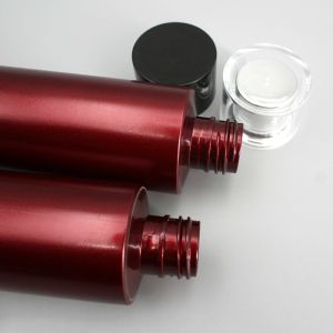 PET 24mm Red 200ml Recycled Plastic Bottles