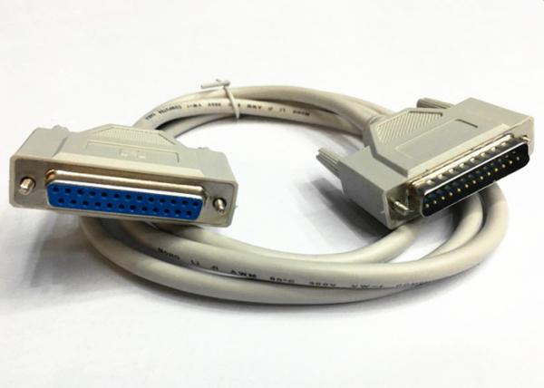 Quality Custom Color Parallel Printer Cable PE Innermold With PVC Overmolding Jacket wholesale