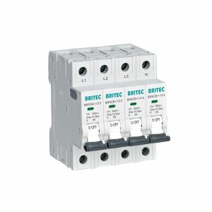 BRSCB-I-25 4P OEM/ODM SPD Backup Protector scb surge protection
