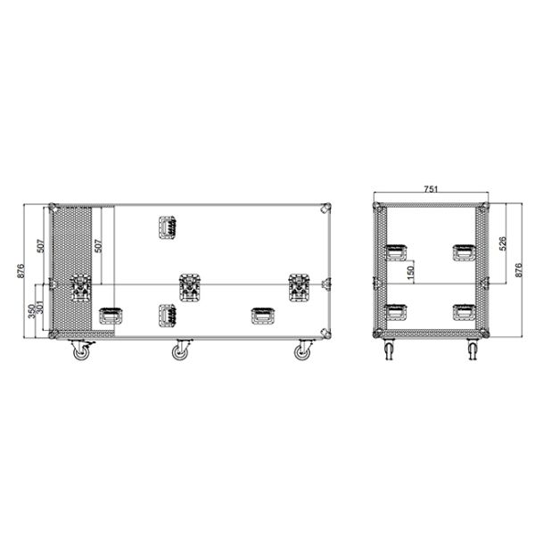 55 Inch OLED Mobile AI Digital Human IG Transparent OLED Displays Interactive Display For Museum And Hotel
