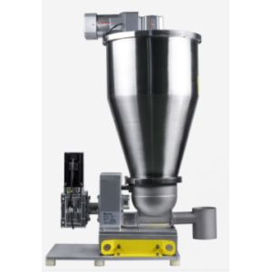 Light Grey Powder Feeder Machine Powdery Masterbatch Feeder High Precision