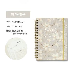 300gsm Cover Weight Custom Journal Notebook with Elastic Band Closure Option