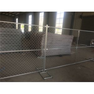 chain link temporary construction fence panels 6FT X 10F Mesh 2 3/8 " x 2 3/8" (