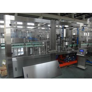 China Glass Bottle Beverage Production Line , Juice Production Machine / Line ISO Marked on sale