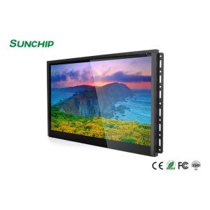 Open Frame Interactive Digital Signage TFT 4G Network CMS Android 10.1 Inch