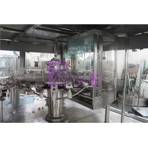 Flange Aspetic Filling And Sealing Machine Stainless Steel Double Cap System