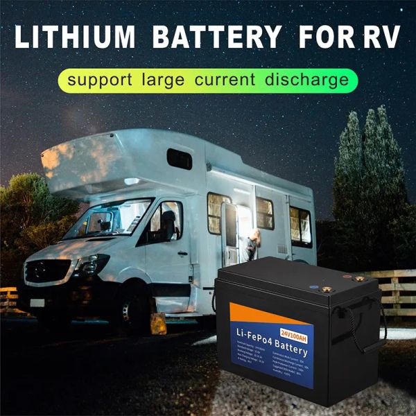 LiFePO4 Lithium Battery 48V 72V Electric Vehicle 100AH 200AH 300AH 400AH Rechargeable Golf Cart OEM Lithium Ion Battery