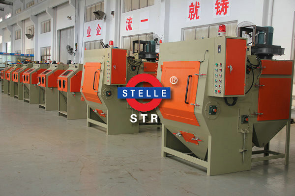 Tracked Automatic Sandblasting Machine Aluminum Products Hardware Decorations