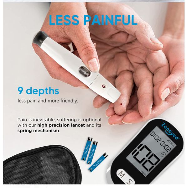 Smart Blood Glucose Meter Blood Glucose Test Meter Blood Glucose Cholesterol