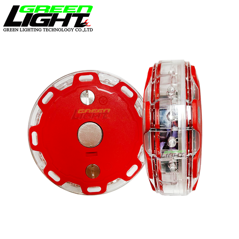 Led Rechargeable Warning Light for Traffic Road Multiple Lighting Modes Satisfy